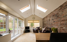 The Green single storey extension leads